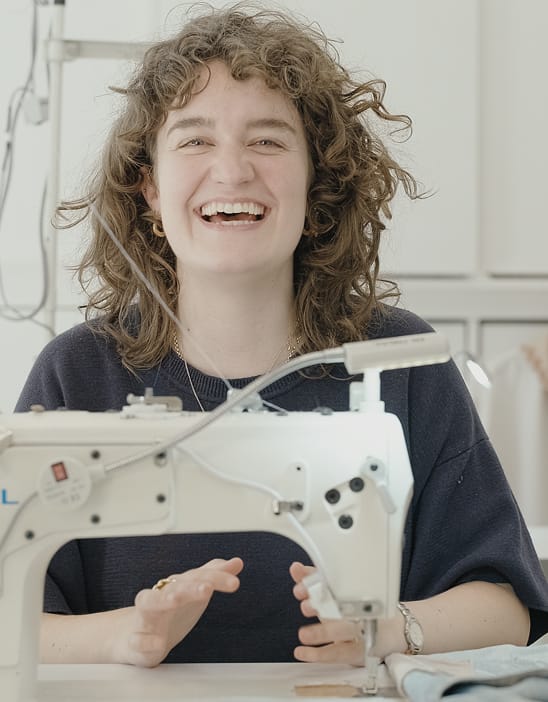 Fashion designer, repairer and co-founder of Fixing Fashion, Alicia Minnaard