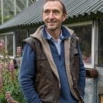 dave goulson standing in the garden